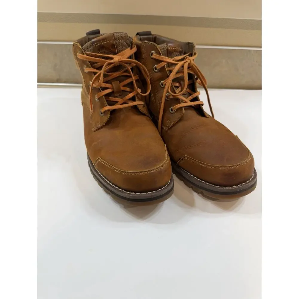 Timberland Larchmont Chukka Boots Men’s 11.5 Brown Leather Suede A13HD Ortholite